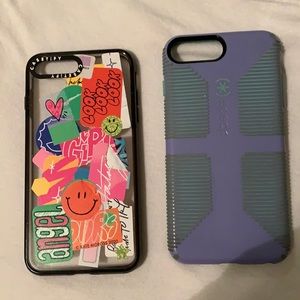 2 IPhone 8 Plus cases